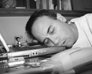Asleep at the wheel... Asleep at the wheel...