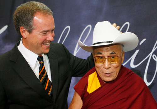 Dalai Lama - White Hat