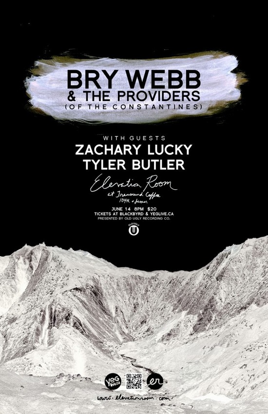 Bry Webb Zachary Lucky Tyler Butler June 14th