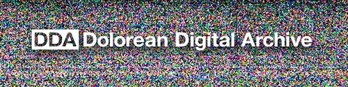 Dolorean Digital Archive Banner